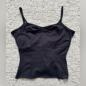 *3 for $9* Black Stretch Crop Top